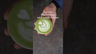 Perfect matcha latte at home