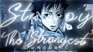 The Strongest Comeback ''Yuta'' | Starboy JJK - Edit [AMV] 4K!