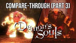 Demon's Souls Compare-Through - Part 3: Stonefang Tunnel