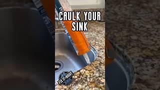 How to Caulk Your Sink | #HowTo #DIY #Caulking