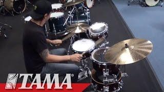 TAMA Silverstar "Cocktail-JAM" Kit with Dave Lombardo