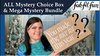 FabFitFun // Winter 2024 ALL MYSTERY Choice Box +Mystery & Mega Mystery Bundles