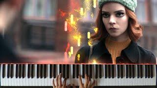 Beth Alone | THE QUEEN'S GAMBIT Piano Tutorial