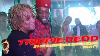 Trippie Redds surprise 21st Birthday Party