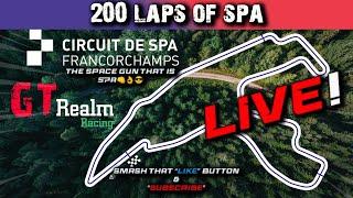 LIVE - Gran Turismo 7 200 laps at SPA TAKE 2 #gt7 #granturismo7