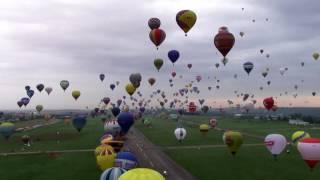 Montgolfière Chambley  Mondial Air Ballons MAB2017   La grande ligne   record 456 montgolfieres