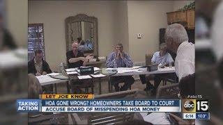 Let Joe Know: HOA gone wrong