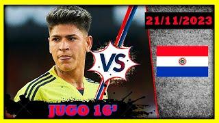 jorgue carrascal vs Paraguay así fue su partido con la selección Colombia