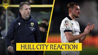 Gary Rowett and Michal Helik React to Oxford United's Defeat on the Road to Hull City