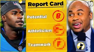 Xavier Legette's rookie season graded by Steve Smith