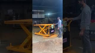 Flameproof Mobile Scissor Lift | Scissor Lift Manufacturer in Mumbai