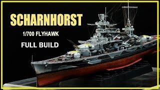 [FULL BUILD] Scharnhorst 1943 (1/700 Flyhawk)