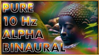 10Hz Alpha Binaural- Inspired by Jose Silva -  The Silva Method 