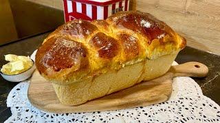  Recette de la brioche filante maison ,facile à faire moelleuse un vrai délice, Petit budget ‼️