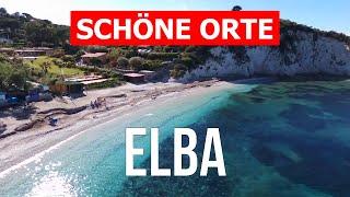 Insel Elba, Italien | Reise, Strand, Tourismus, Meer, Landschaften | 4k-Video | Elba von Drohne