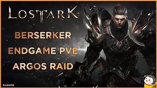 Lost Ark - Berserker (버서커) 1415 Endgame PvE Gameplay - Argos Abyss Raid