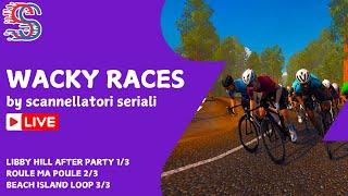 Zwift Live Streaming Wacky Races by Scannellatori Seriali