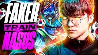 FAKER NE JOUE QUE NASUS EN SOLOQ.. IL SE LE FAIT PERMA BAN DEPUIS ! (SES 1ERES GAMES)