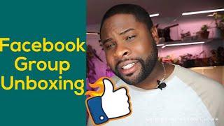 Facebook group unboxing