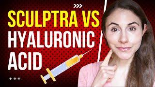 SCULPTRA VS HYALURONIC ACID FILLER  DERMATOLOGIST @DrDrayzday