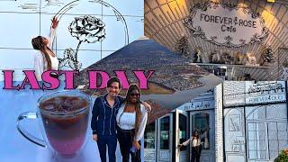 LAST DAY IN DUBAI VLOG 2023 | FOREVER ROSE CAFE + WE MET DUBAI BLING'S EBRAHEEM