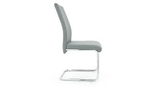 Lorenzo Faux Leather Modern Dining Chairs from Furniturebox UK