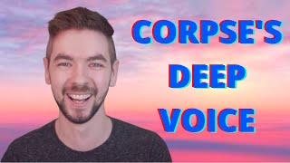 JACKSEPTICEYE TALKS ABOUT HOW DEEP CORPSE'S VOICE IS | Corpse Husband Clips and Highlights