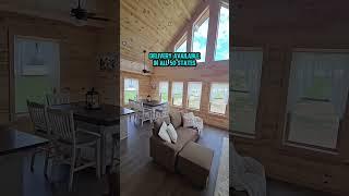 #amishbuiltcabins #cabin #amishcabin #modularcabins #tinyhomes #airbnb #cabinhome #portable