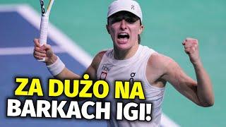 SAMA IGA ŚWIĄTEK TO ZA MAŁO! ODPADAMY Z BJKC Z WŁOSZKAMI. JEST PROMYK NADZIEI? | Super Tenis