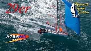 29er Winter Championships - Day 2 - Plymouth Youth Sailing