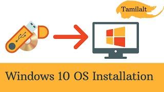 How to Install Windows 10 OS Step by Step in Tamil