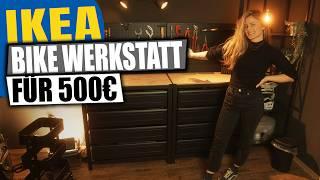 Bike Werkstatt IKEA HACK - Low Budget DIY Build für Wenig Platz