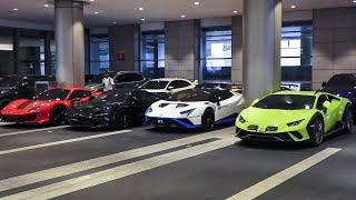 SUPERCARS in MALAYSIA | Billionaire Car Collection inside a Shopping Mall Carpark!