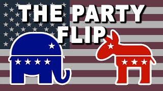 When Republicans Were Democrats: The Party Flip