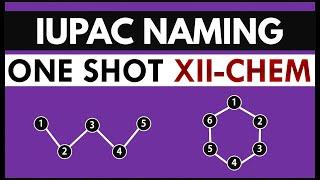 IUPAC Organic Nomenclature in One Shot (XII-Chemistry)