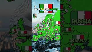 How To Say Your Country Name In Italian #history #geography #ww1 #europe #ww1 #ww2 #mapper #mapping