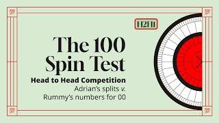 The 100 Spin Test - H2H1: Rummy's Numbers for 00 Tables v. Adrian's Splits