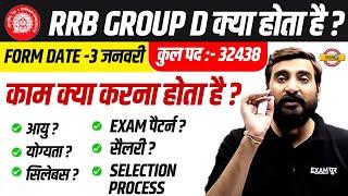 RRB GROUP D KYA HOTA HAI ? RRB GROUP D NEW VACANCY 2025 | SYLLABUS, EXAM PATTERN, SELECTION PROCESS