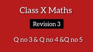 ansary Maths Solution.class X Maths Solution.Q no 3 .Q no 4&Q no,5.