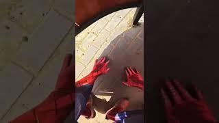 Spider-Man vs Crazy Spider-Girl in Love  #spiderman #fitnessgirl #romantic #crazygirl #love #best