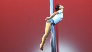 Linda Huang Graceful Aerial Silks 2016 @ Yuko Takemura's Dance Collage NYC