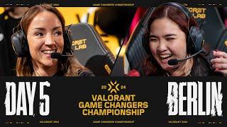 VALORANT Game Changers Championship - Upper Semifinals - Day 5