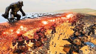 EVERY SPACE MARINE vs 3,000,000 Beastmen & Giants - Ultimate Epic Battle Simulator 2 (UEBS 2)