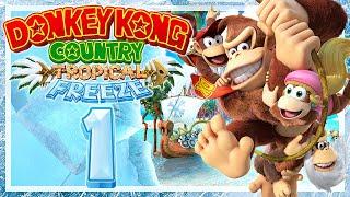 DONKEY KONG COUNTRY TROPICAL FREEZE # 01  Eiskalter Angriff auf Donkey Kongs Insel!