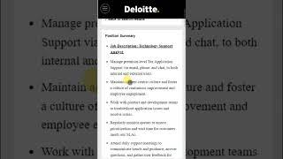 Deloitte New Recruitment 2023 Telugu | Latest Jobs Information Telugu #job  #latestjobstelugu