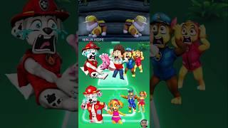 PAW Patrol:  - Zuma - Skye   Marshall - Ryder  Chase - Rocky Tiles Hop EDM Rush  #600