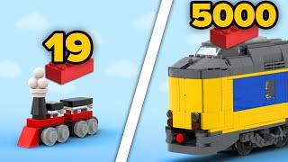 LEGO Trains in Different Scales | Comparison