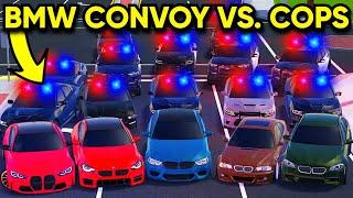 Roblox Roleplay - TROLLING COPS WITH A BMW CONVOY!