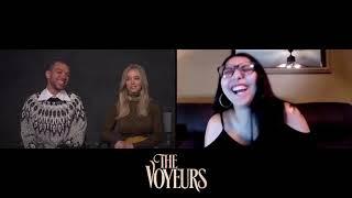 Sydney Sweeney and Justice Smith like to watch in their new movie, 'The Voyeurs'