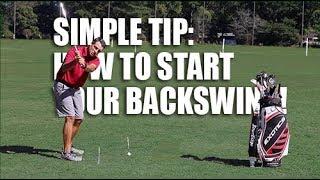 How to Start Your Golf Backswing, by Mike Sullivan, Raleigh, NC